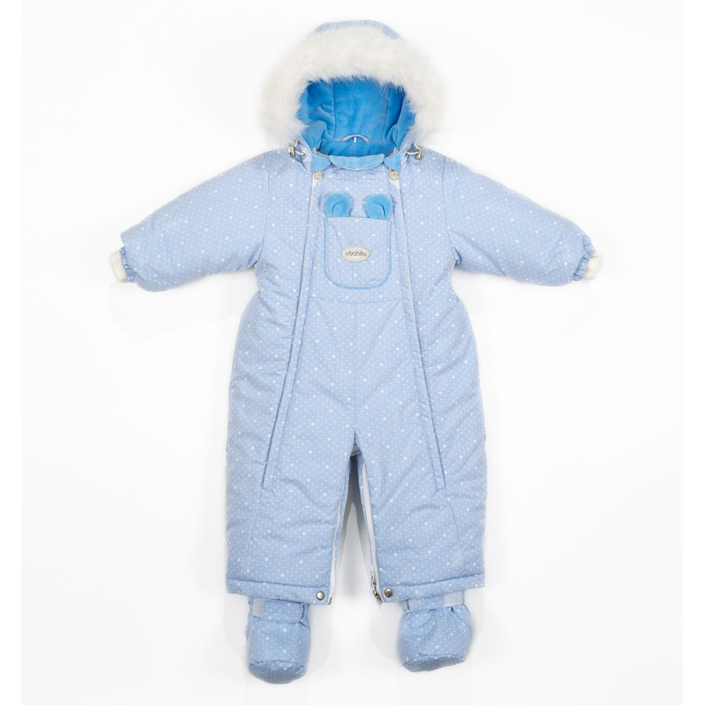 Комбинезон-трансформер "Звездочки", Голубой