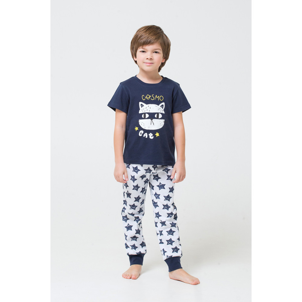 Пижама для мальчика "Космо кот" 
