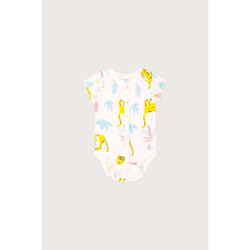 Боди на кнопочках "Маленькие леопарды"