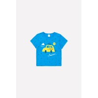 Стильная футболка для мальчика  "Машинка"