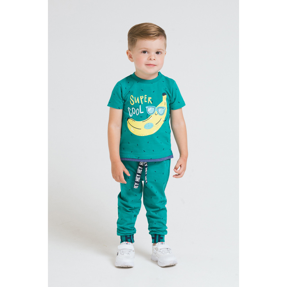 Футболка  зеленая "Super Cool"