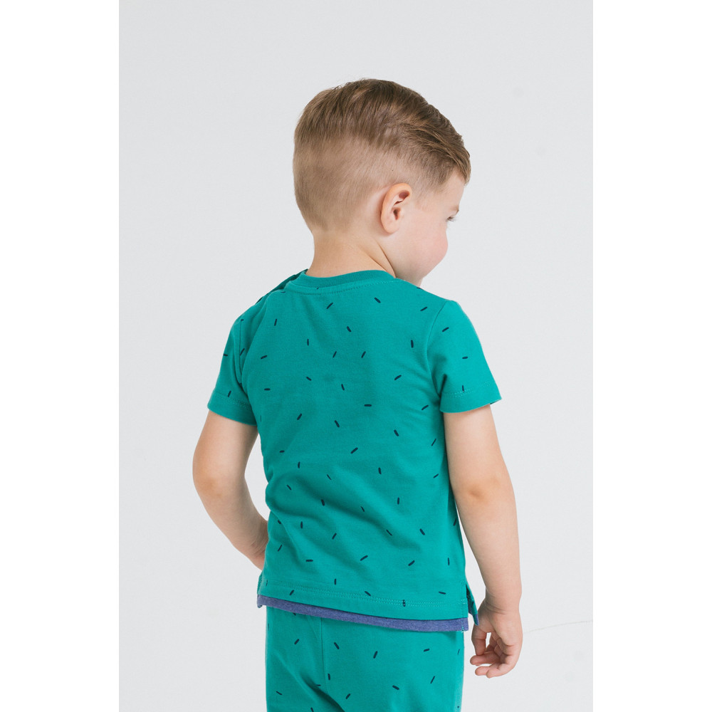 Футболка  зеленая "Super Cool"