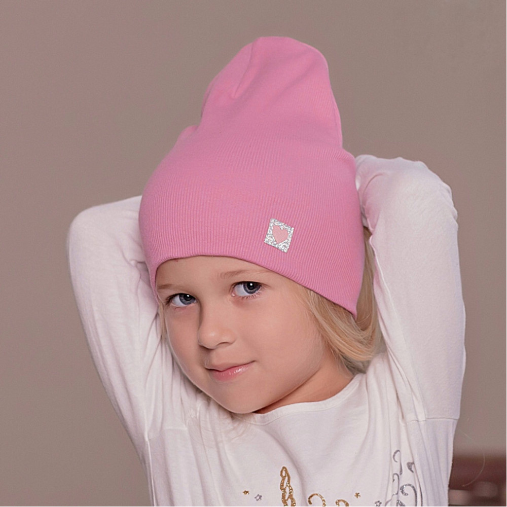 Двухслойная шапка "Пудра"