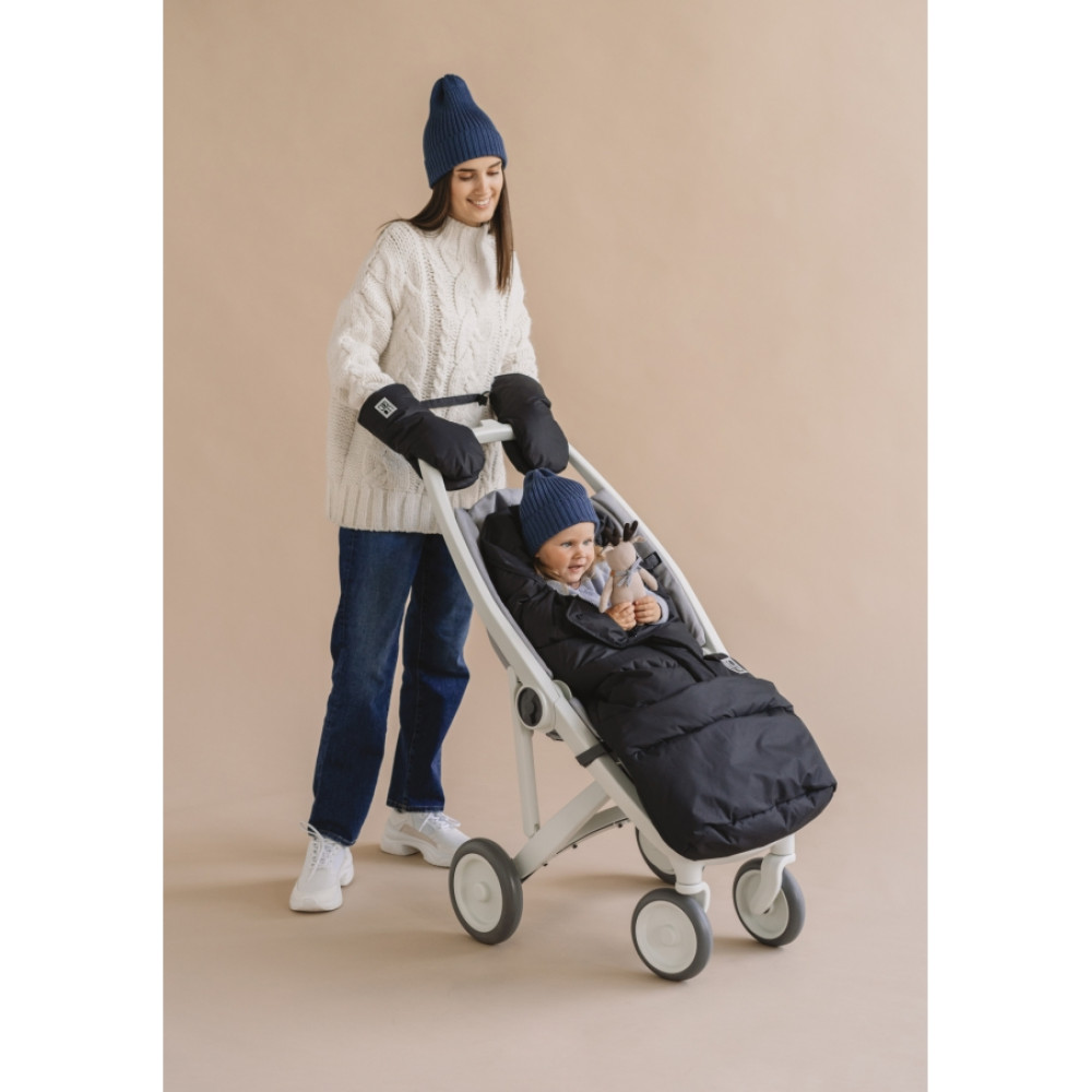 Муфты-варежки Leokid "Black"