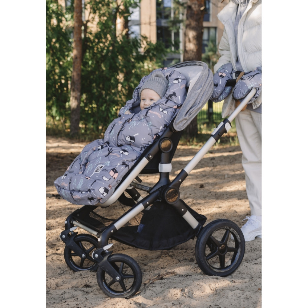 Муфты-варежки Leokid "Village"