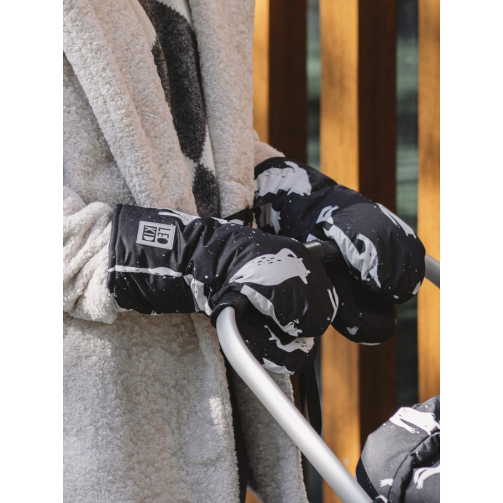 Муфты-варежки Leokid "Bears"