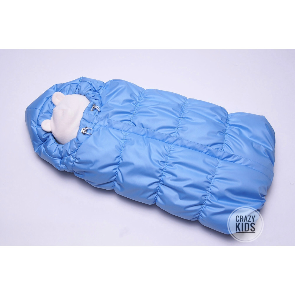 Демисезонный конверт для новорожденного "Кроха", Голубой