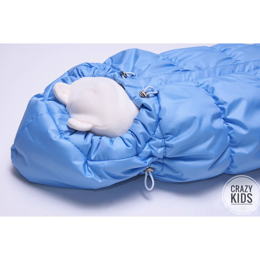 Демисезонный конверт для новорожденного "Кроха", Голубой