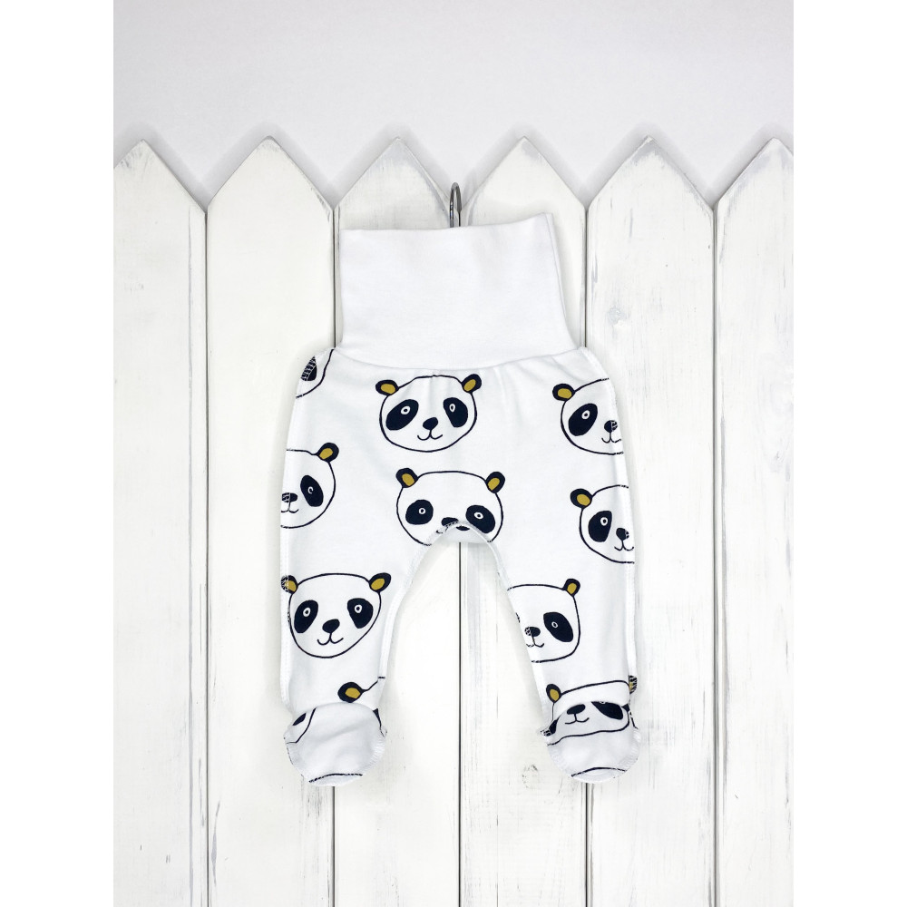 Ползунки для новорожденного "Панды"
