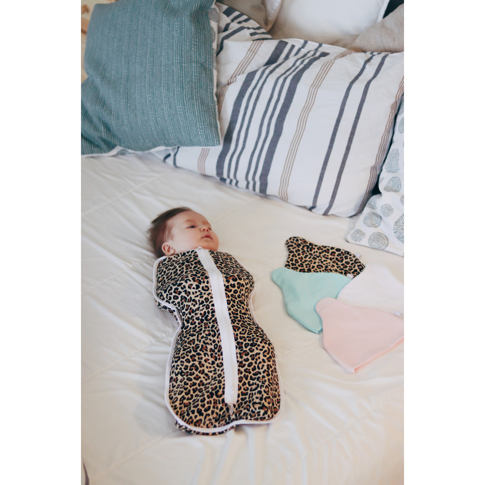 Кокон на молнии, леопард