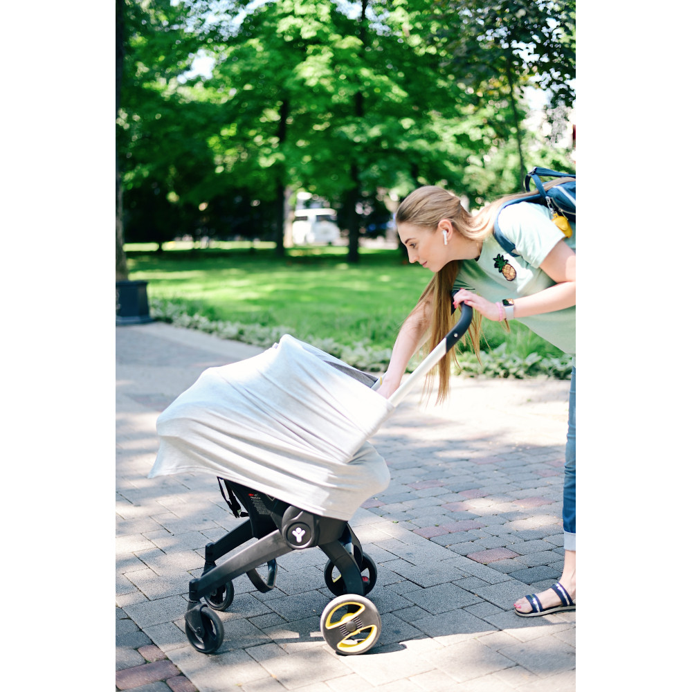 Накидка для кормления, Голубой лис