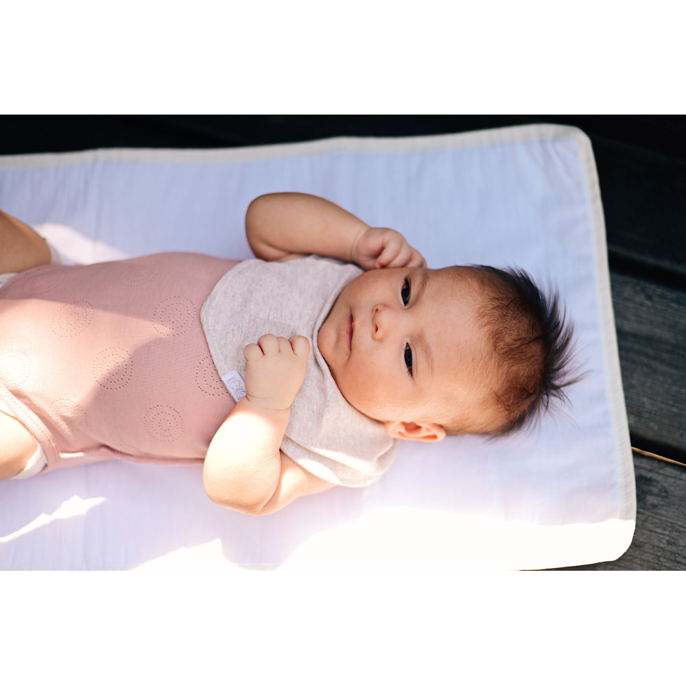 Комплект нагрудников (2 шт.), Леопард + Экрю меланж