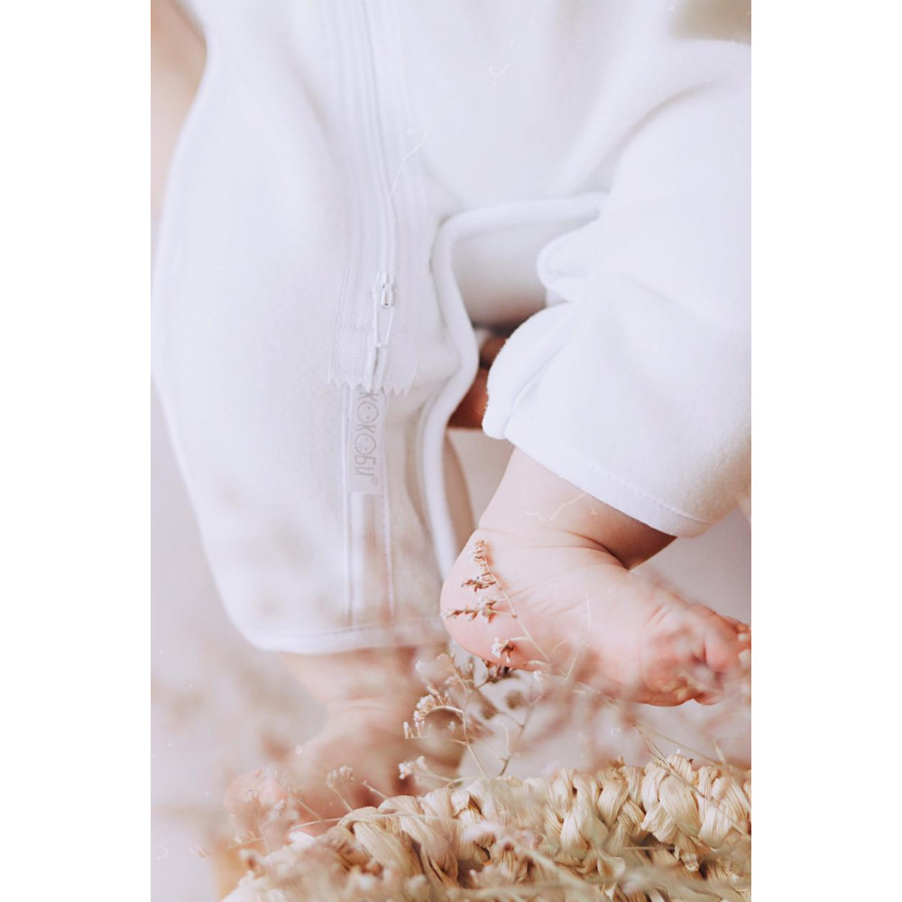 Утепленный комбинезон из флиса, Экрю