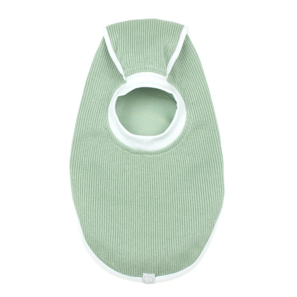 Вязаный детский шлем, Аква