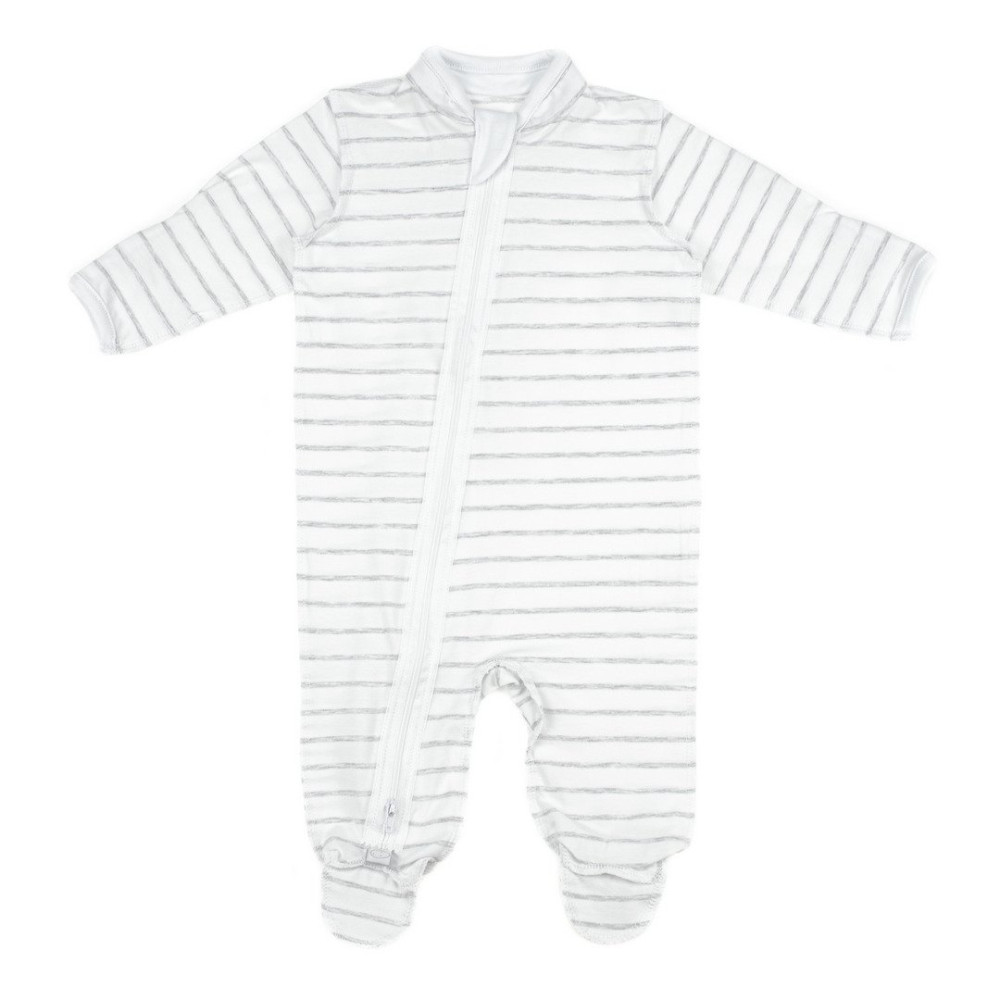 Комбинезон на молнии, полосы меланж