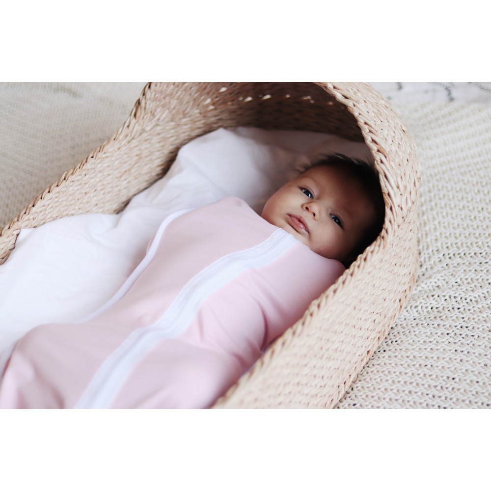 Кокон на молнии, светло-розовый