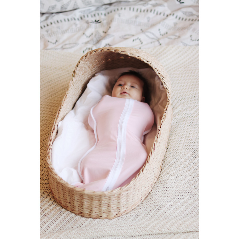 Кокон на молнии, светло-розовый