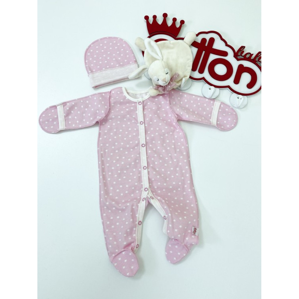 Комплект для малыша "Звездочки", Розовый