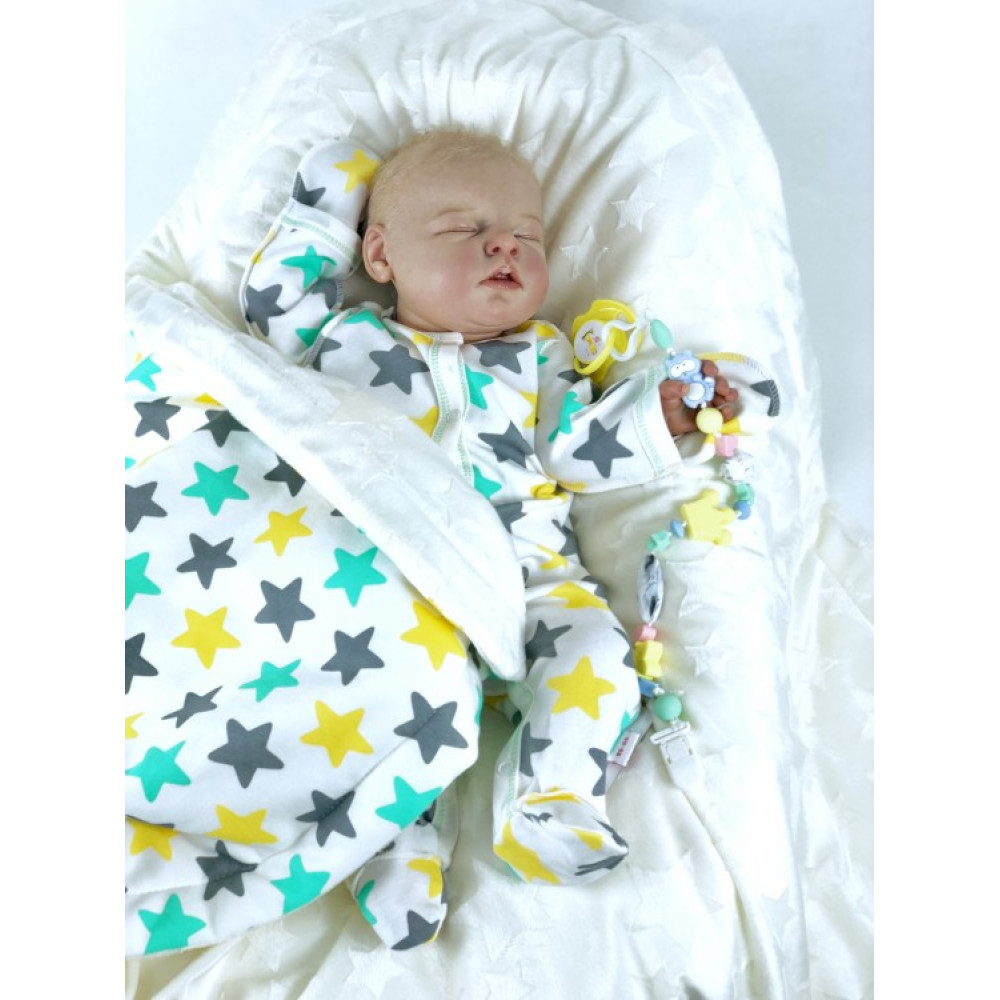 Одеяло "Мятные звездочки"