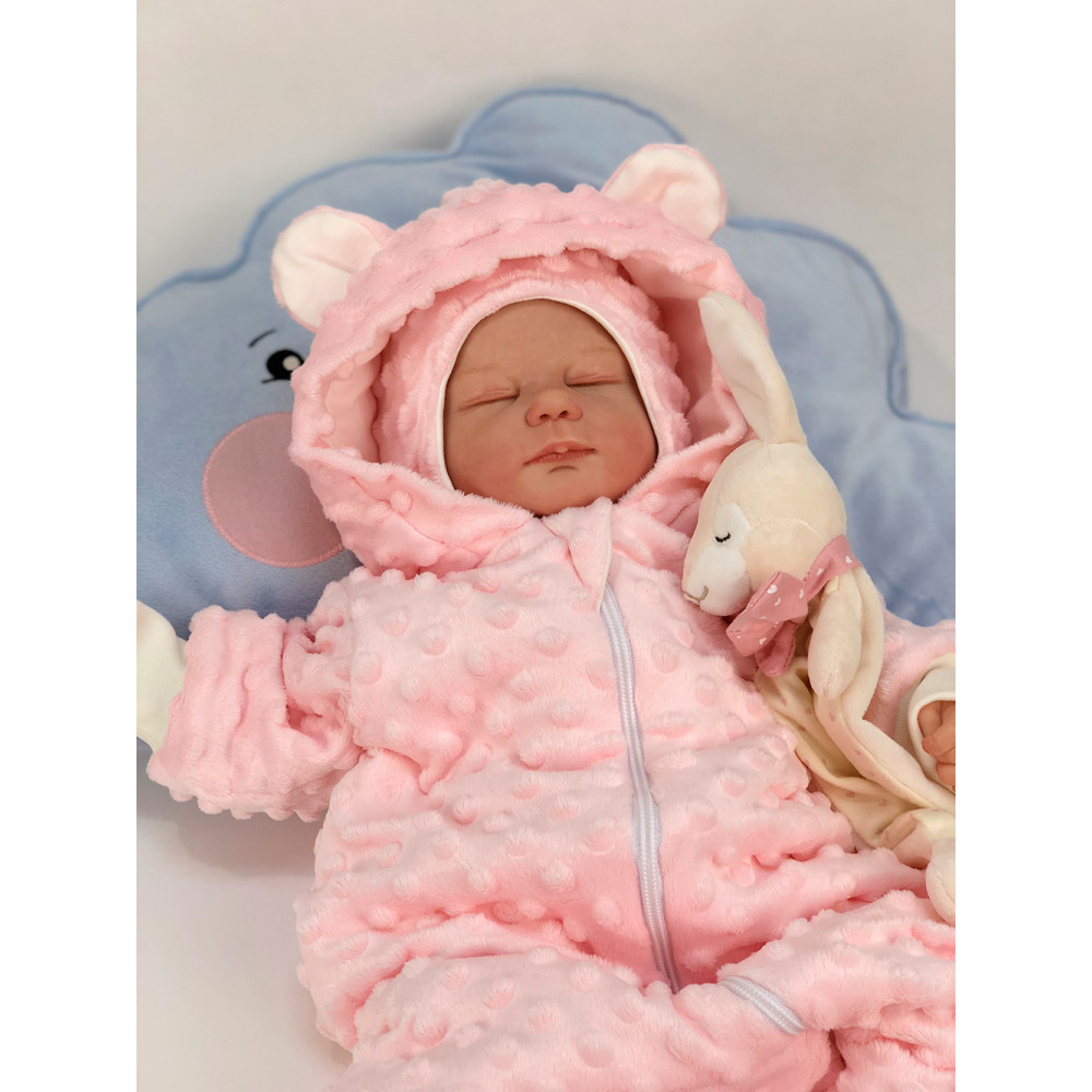 Утепленный комбинезон "Мишка" для девочки