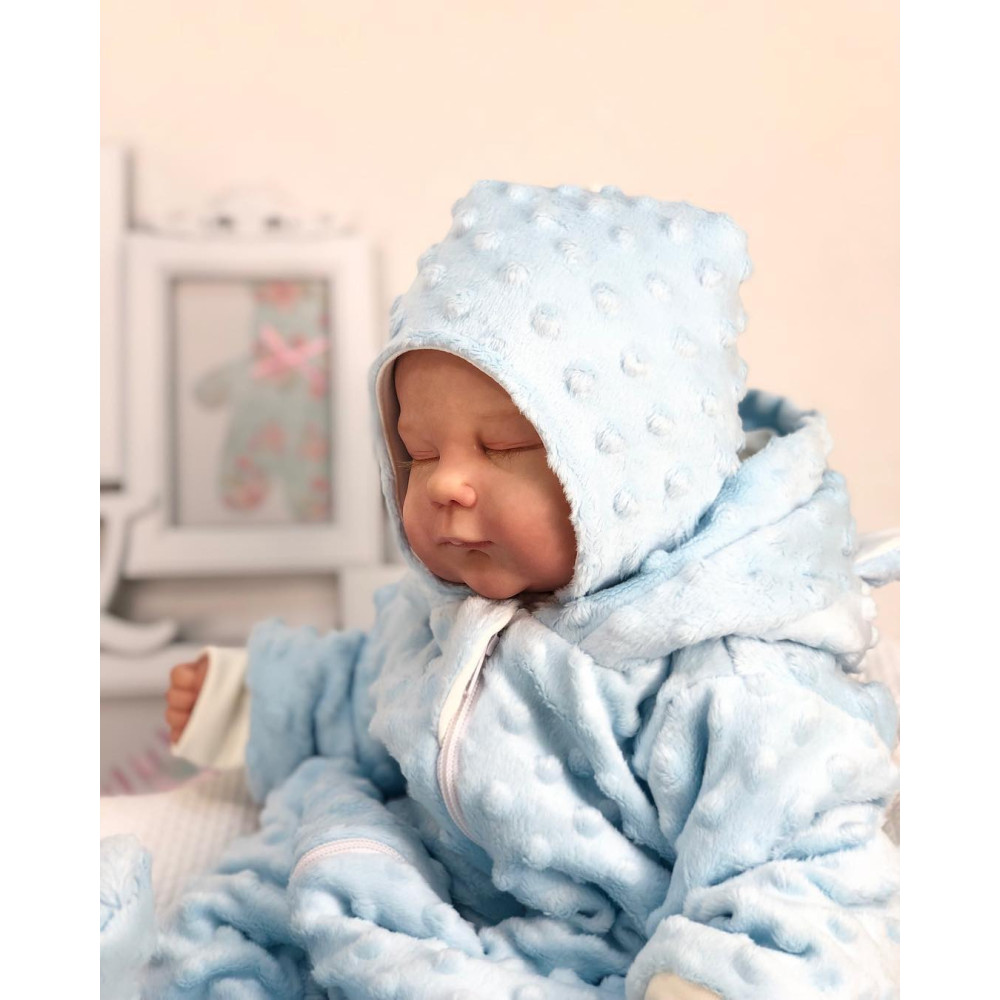 Утепленная шапочка "Мишка" для мальчика