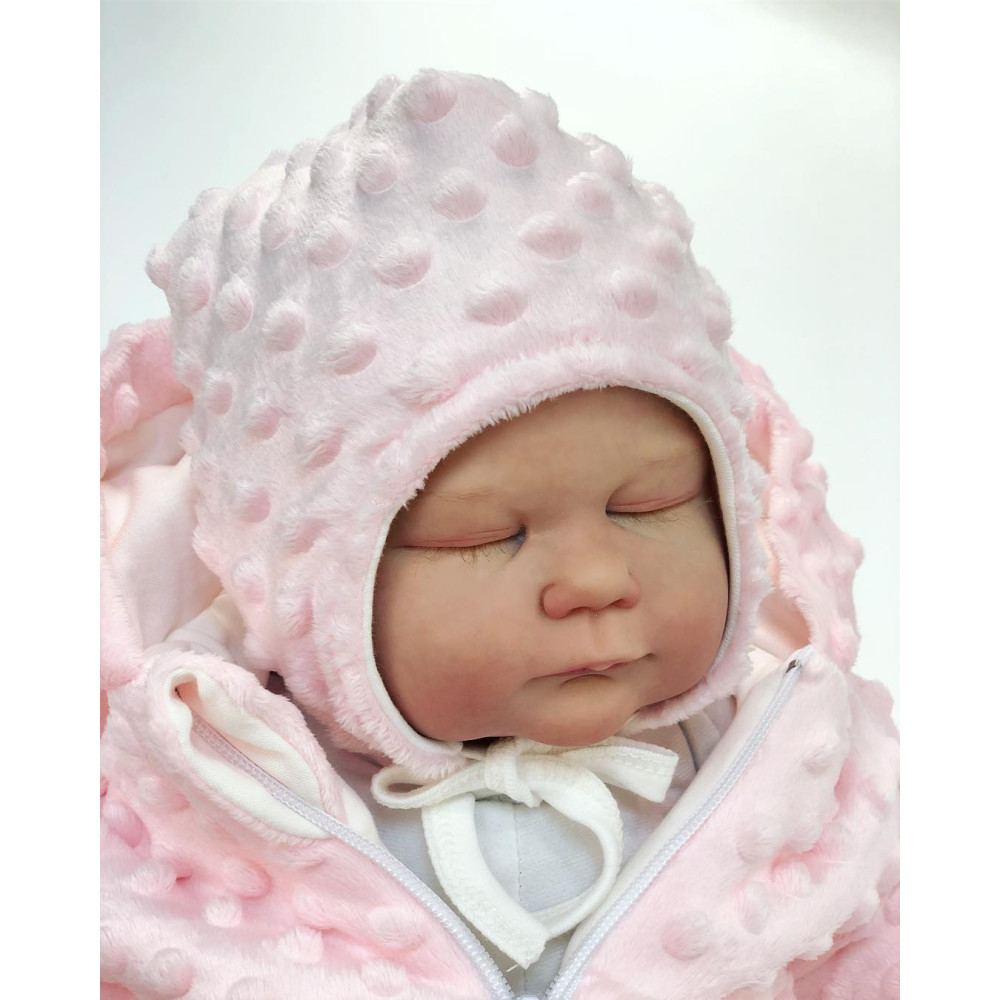 Утепленная шапочка "Мишка" для девочки