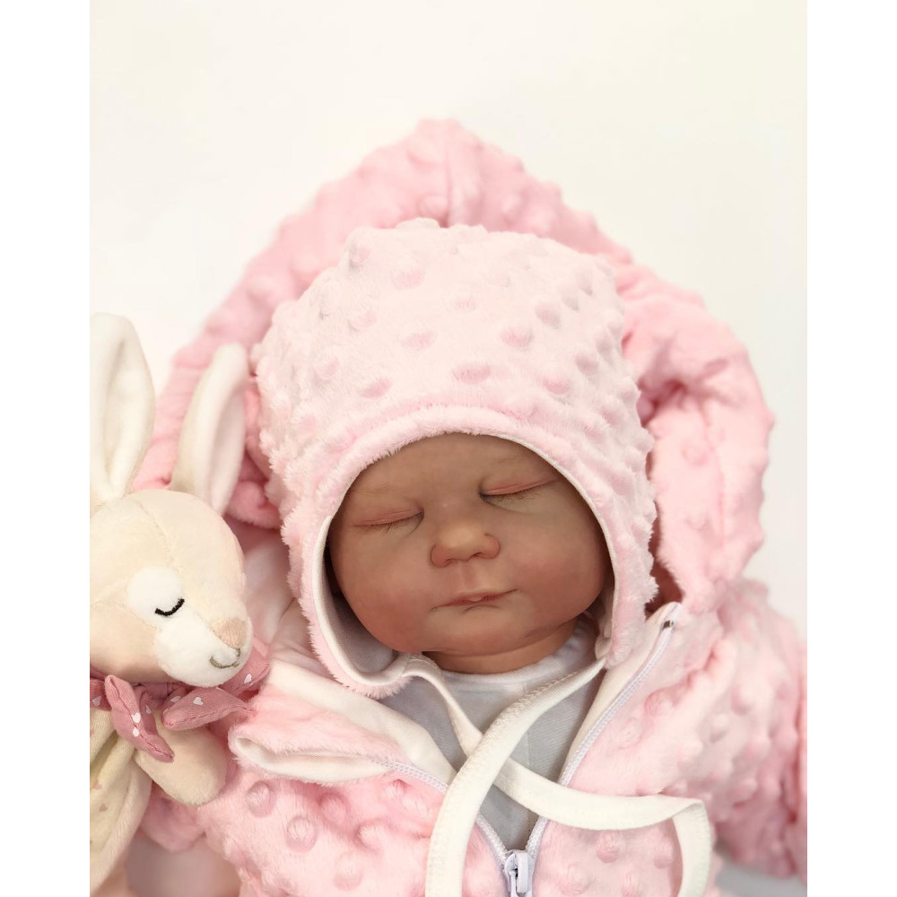 Утепленная шапочка "Мишка" для девочки