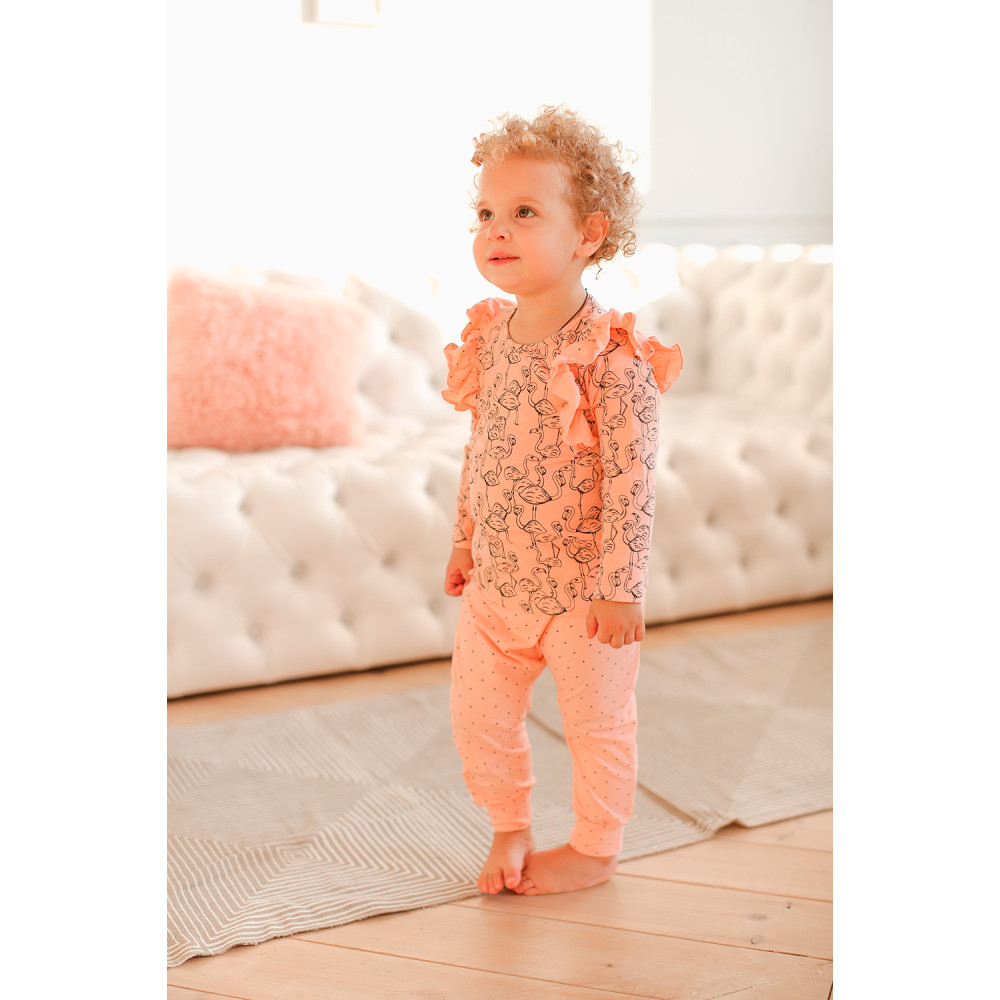 Комплект для девочки "Фламинго"