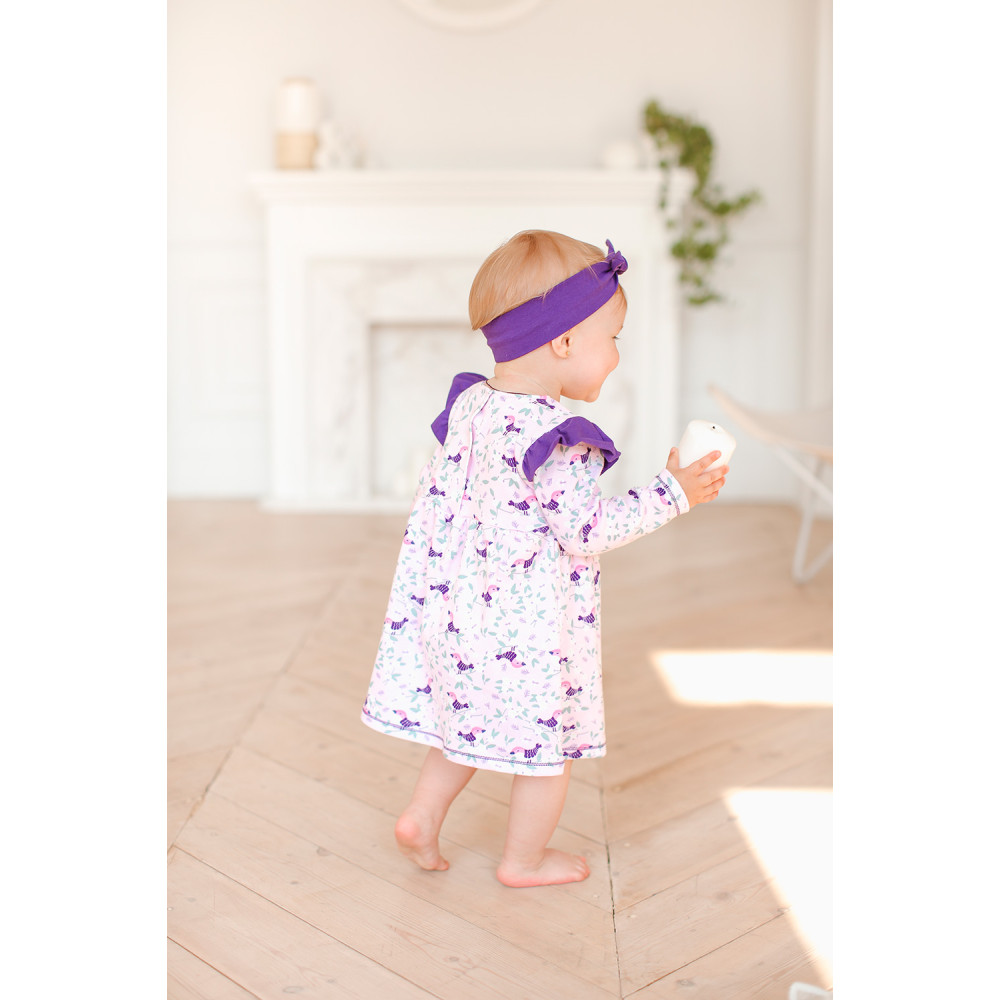 Платье для девочки "Птички"