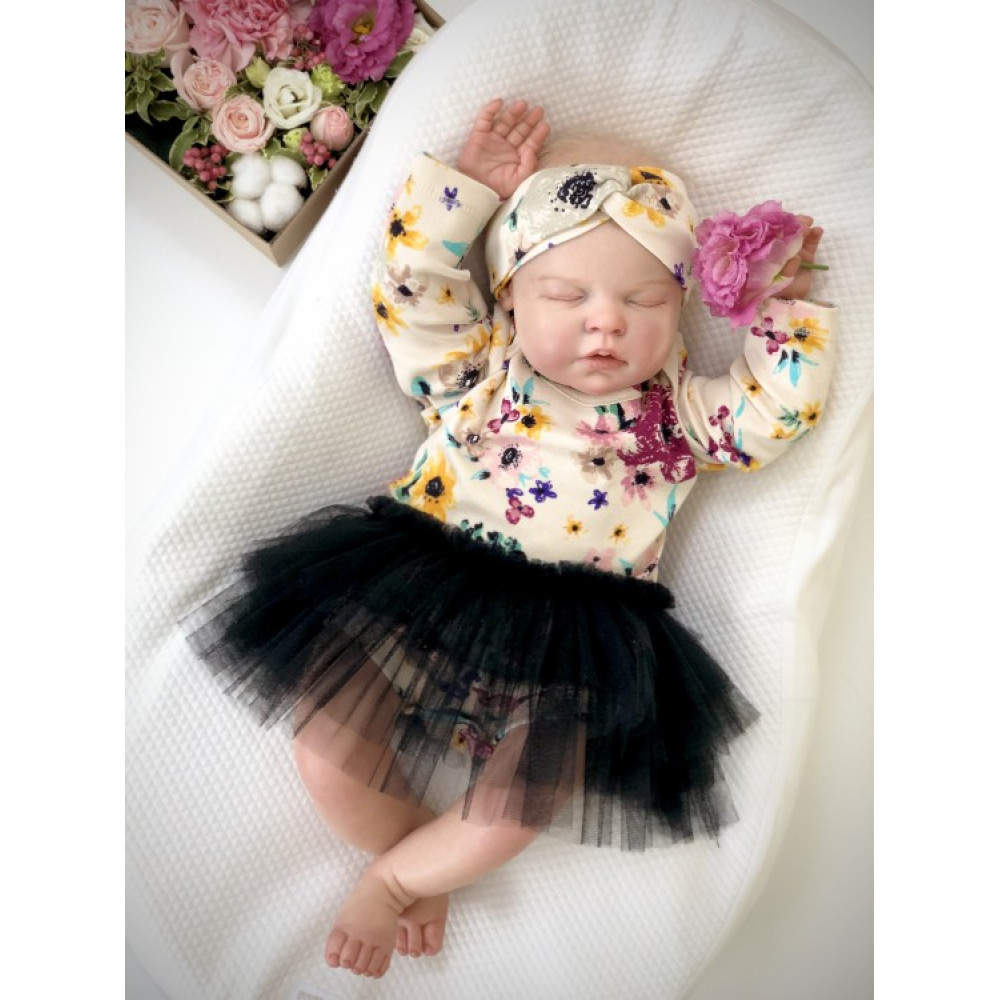 Боди с повязкой "Фиалочка"