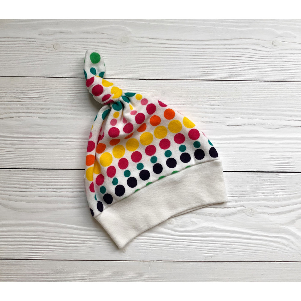 Шапочка-узелок "Радуга"