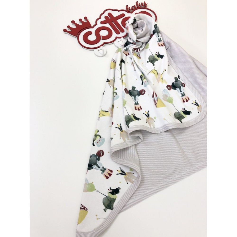 Двухсторонний плед "Цирк"