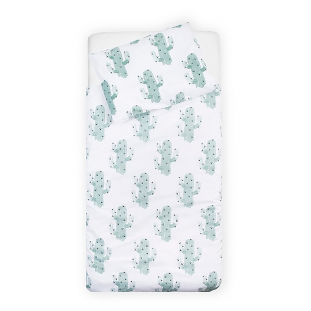 Комплект постельного белья Jollein 120x150 Cactus (Кактус)