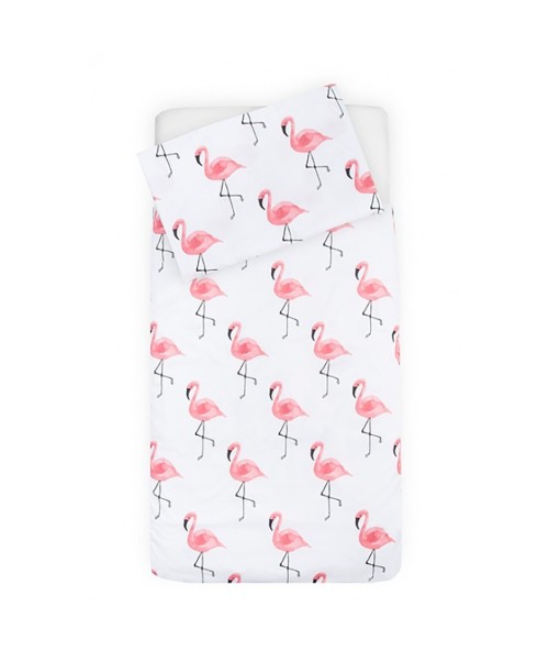 Комплект постельного белья Jollein 120x150 Flamingo (Фламинго)