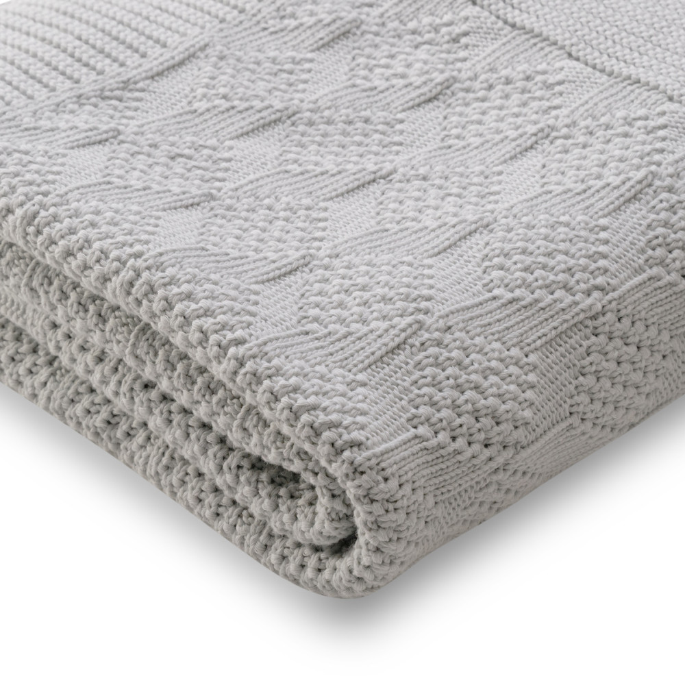 Детский плед, Пепельно-серый