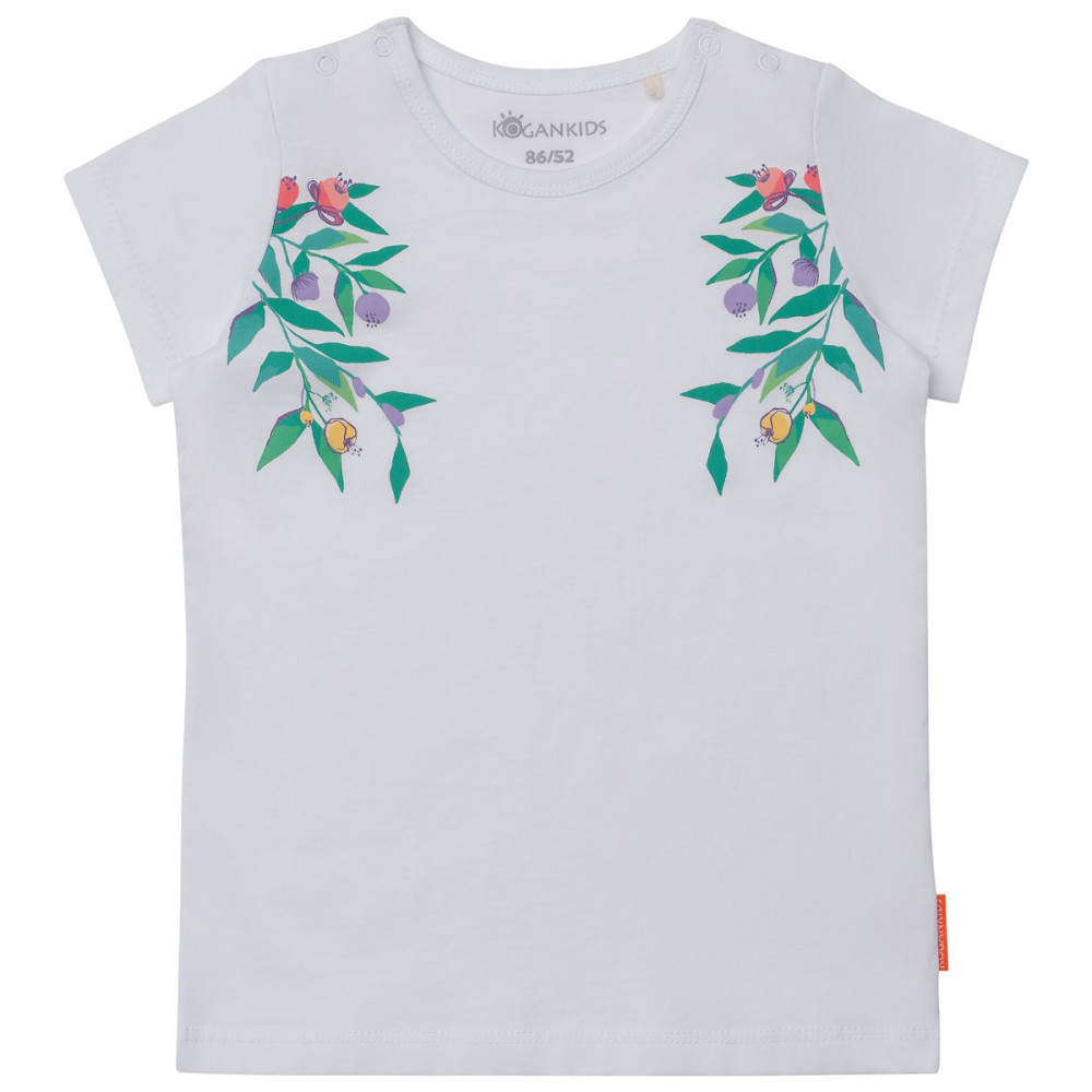 Комплект для девочки из футболки и трусов-шортиков