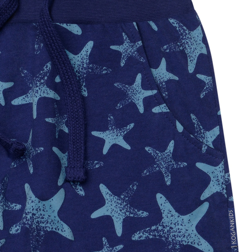 Брюки для мальчика с морскими звездами