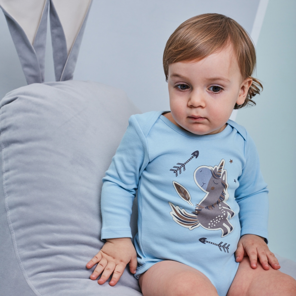 Боди для мальчика "Единорог"