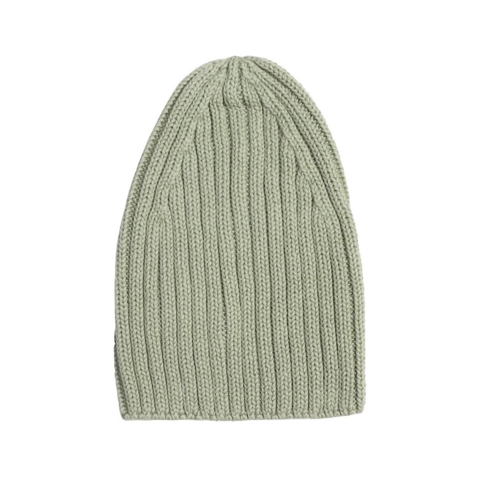 Детская вязаная шапка, Фисташка