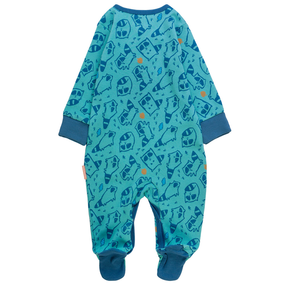 Комбинезон для мальчика с енотами