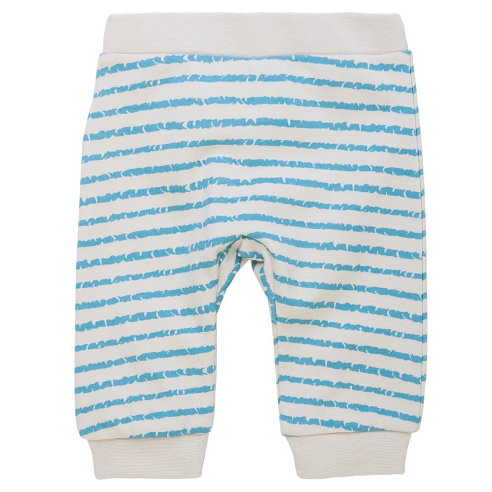 Штанишки для мальчика, Голубая полоска