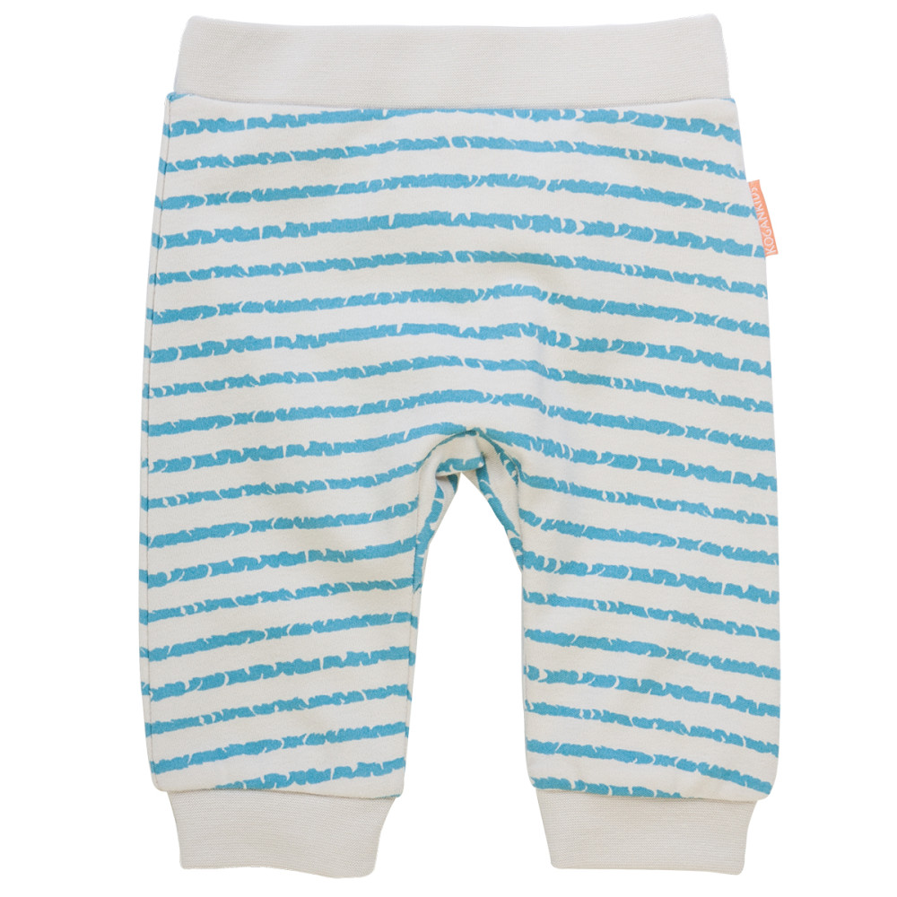Штанишки для мальчика, Голубая полоска
