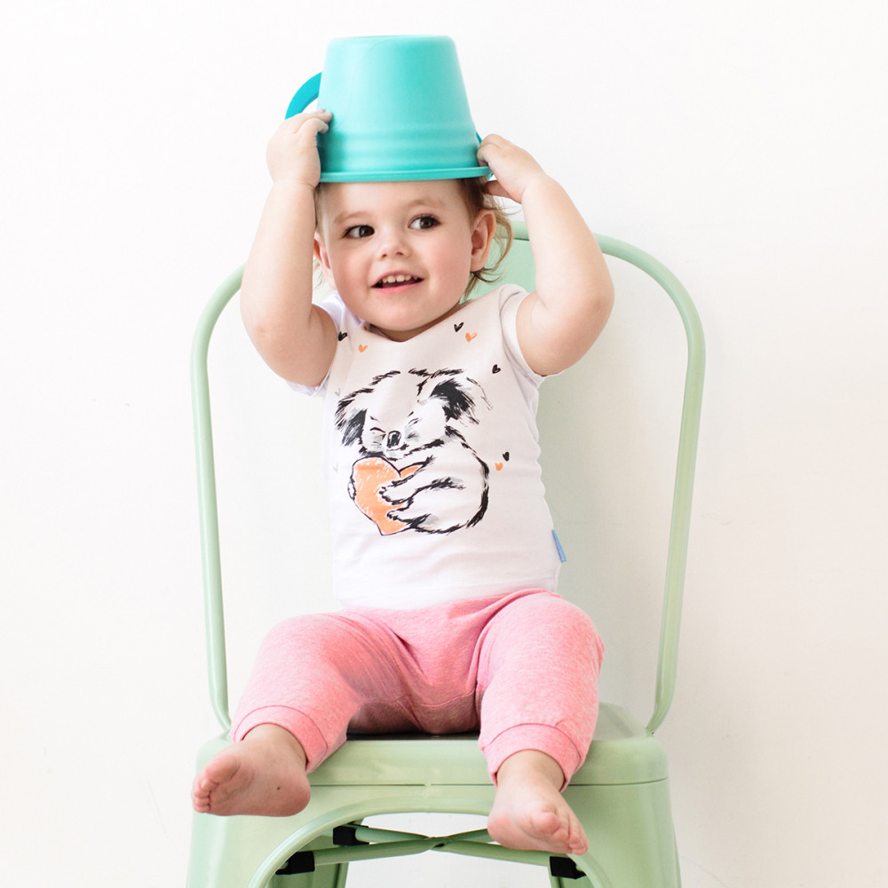 Футболка для девочки "Коала"