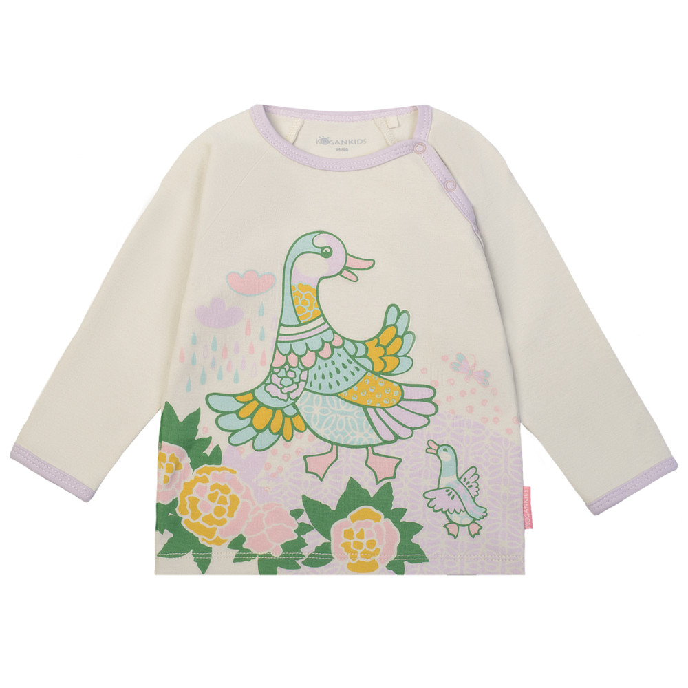 Кофточка с длинным рукавом "Уточка"