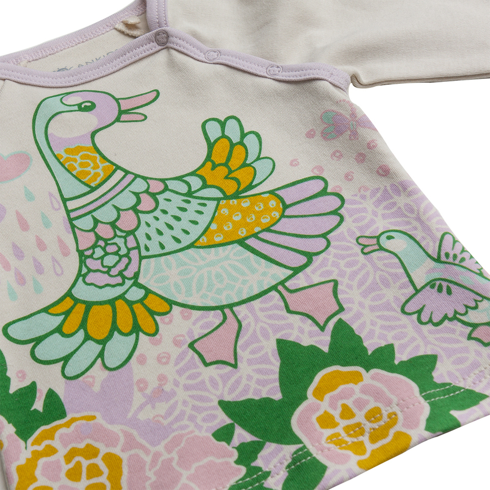 Кофточка с длинным рукавом "Уточка"