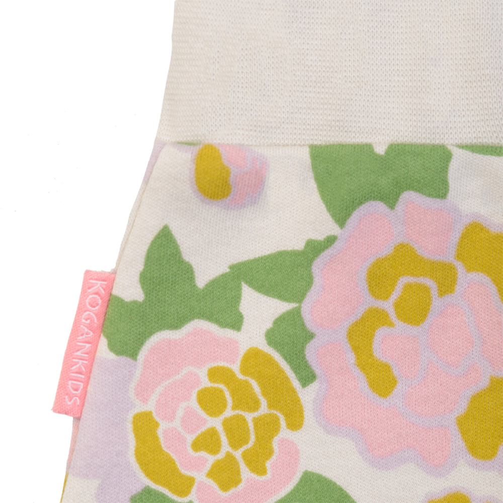 Штаны для девочки, Цветы