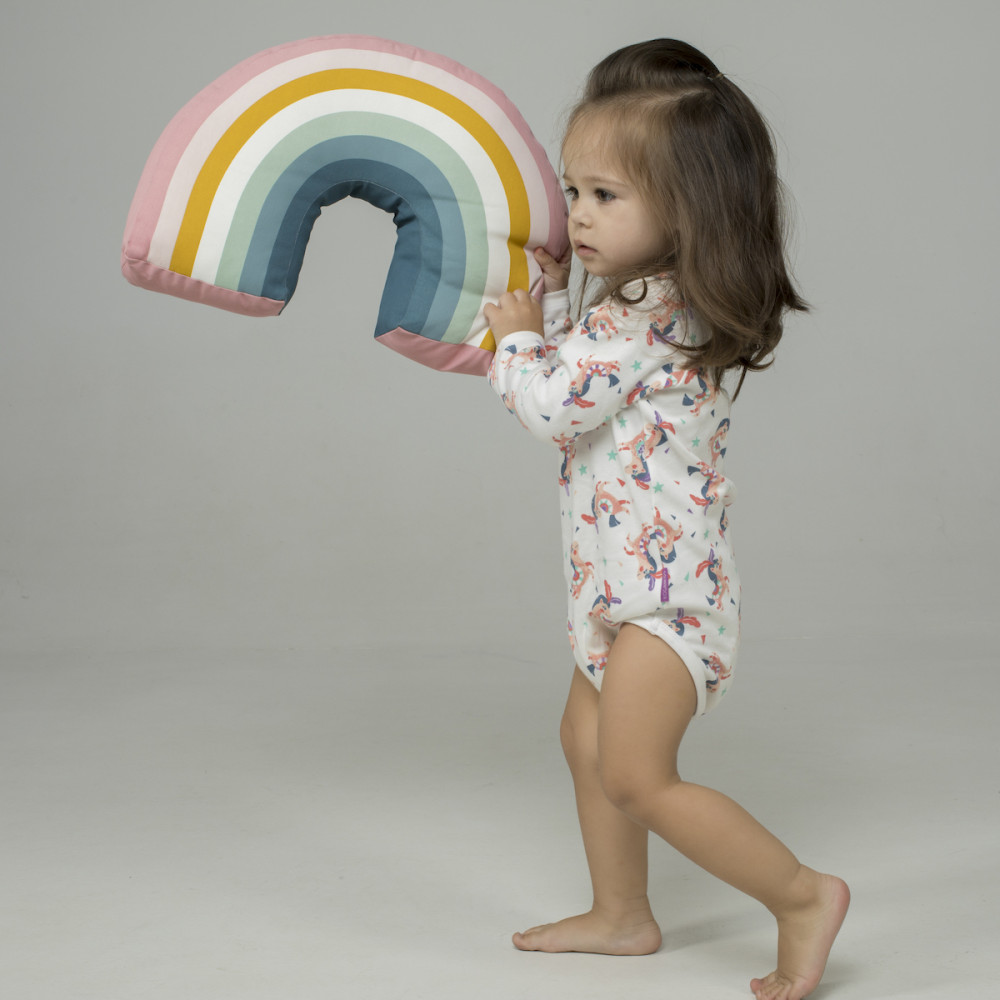 Боди с длинным рукавом "Лошадки"