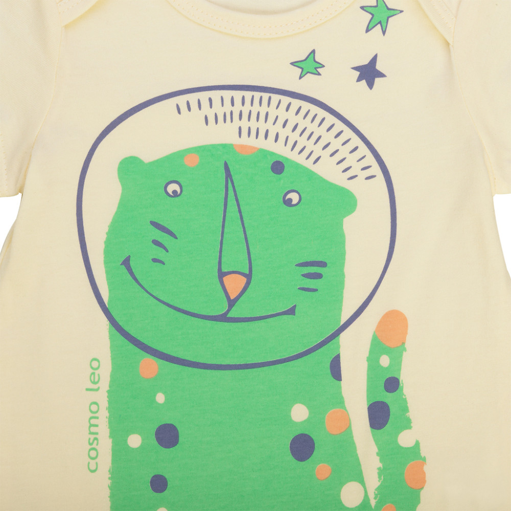 Боди с коротким рукавом "Кот"