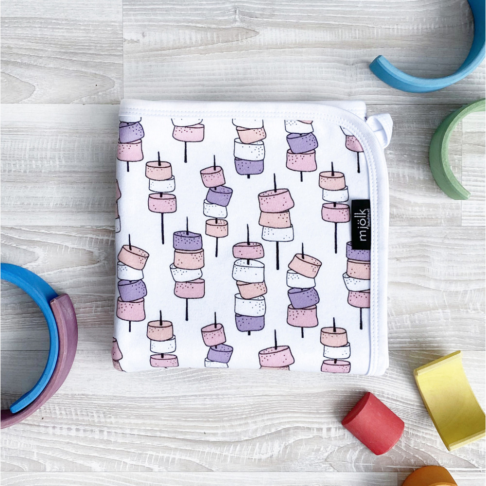 Двусторонний плед Mjölk, Маршмэллоу