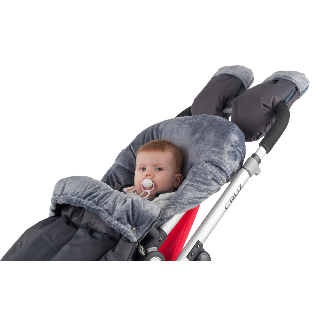 Муфта-рукавички для рук, Серый